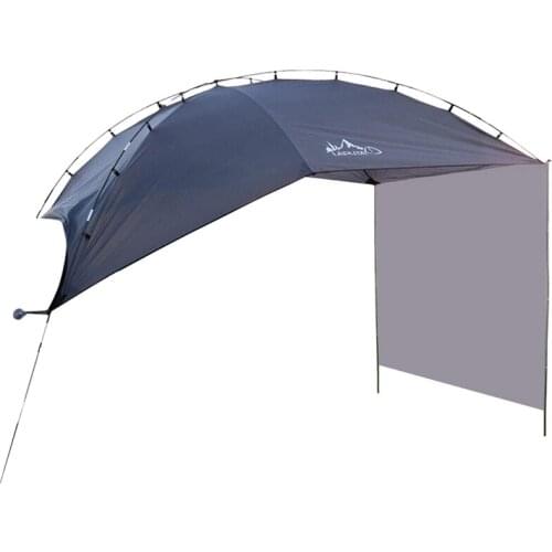LAPUTA SUV Awning Waterproof Teardrop Trailer Awning Portable Auto Sun Shelter Tent Camper Rooftop Tent For Camping
