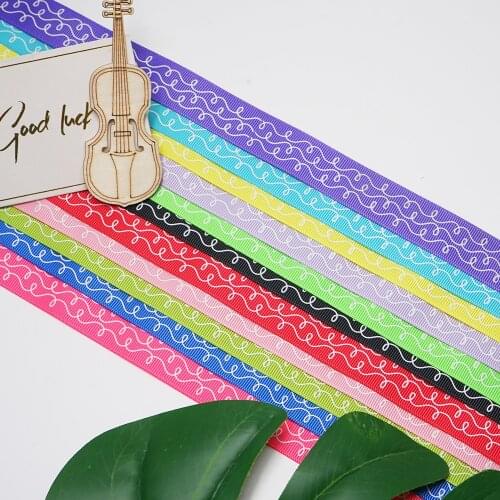 Free shipping 50 yard swirl foil printed grosgrain ribbon I5101983