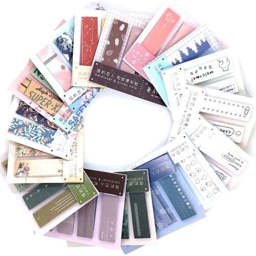 Kawaii Memo Pads Stationery Diary Scrapbook Decoration Memo Pad Sticky Notes Office School Supplies Cute Memo Sheets
