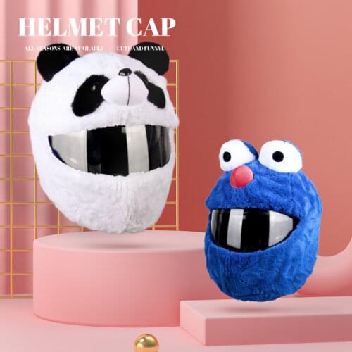 Demon Devil Motorcycle Helmet Cover Accessories Full Face Casco Moto Cascos Para Capacete Christmas Santa Claus Cap Hat Adult