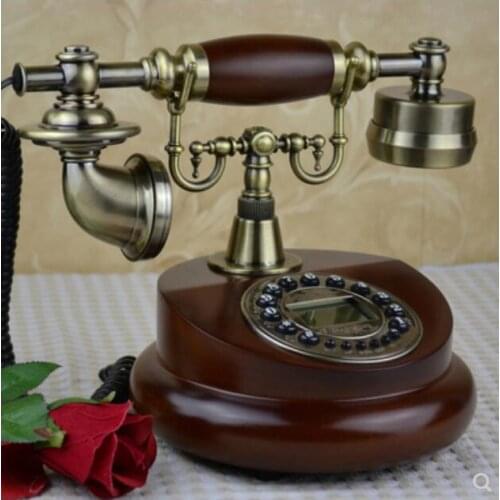 Good art new fashion personality peace and wealth Apple fixed telephone antique