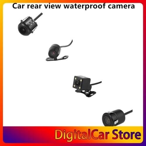 Universal 12V Waterproof 170 Lens Angle Night Car Rear View Bakeup Camera CCD Color Parking Assistance with Hole Saw