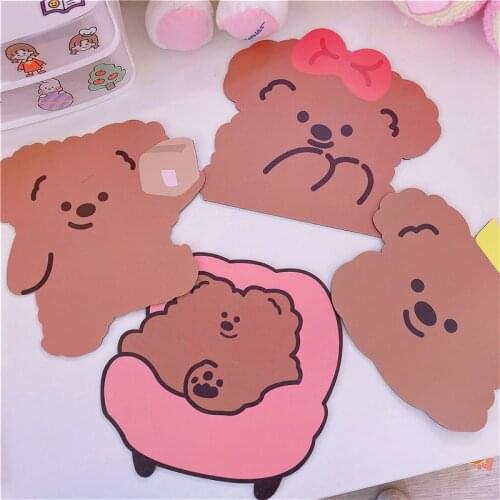 New Lovely Bear Mouse Pad Desk Big Mat Pads Waterproof Office Home Decoration Cup Mat Antislip Girls Boys