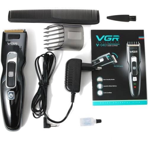Ourwork cross border electric hairdresser multifunctional push shear rechargeable household trimmer beard styling v-040