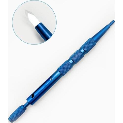 Ophthalmic Blade sapphire knife stab incision 1.0mm-2.0mm Ophthalmic eye instrument