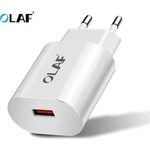 Olaf QC 3.0 USB Charger for Xiaomi mi 9 Quick Charger 4.0 Super Charger for iPhone XS MAX 7 Cell Phone Charger for Samsung A70