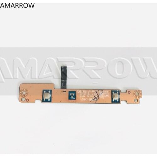 Original free shipping for lenovo Y470 Y470N Y470P Y471A Left and right button switch board LS-6832P