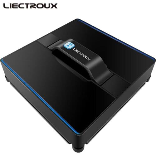 LIECTROUX WS-1080 Robot Window Cleaner with Ultrasonic Water Spray and Control via Smartphone or Remote Control