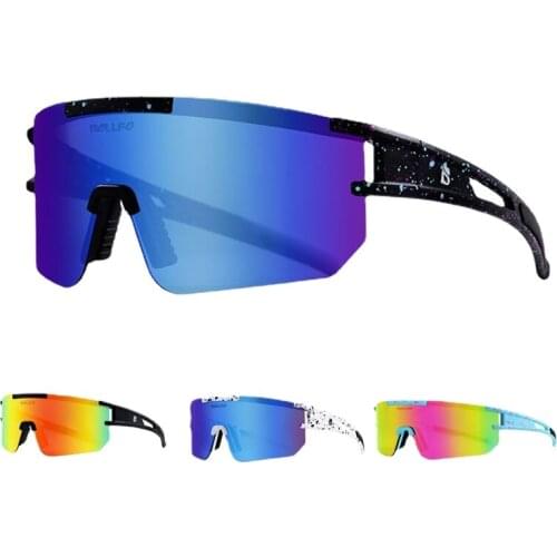 KOFS Riding Cycling Sunglasses Polarized Outdoors Sports Bicycle Glasses Mountain Bike Goggles TR90 Mens Women Cycling Eyewear