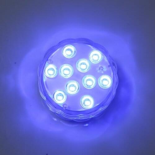 YYSD LED Remote Control Submersible Light Color Changing Waterproof Diving Lights Underwater Pool Lamp for Aquarium
