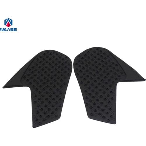 Waase Tank Pad Protector Sticker Decal Gas Knee Grip Tank Traction Pad Side For Yamaha MT-09 MT09 2014 2015 2016