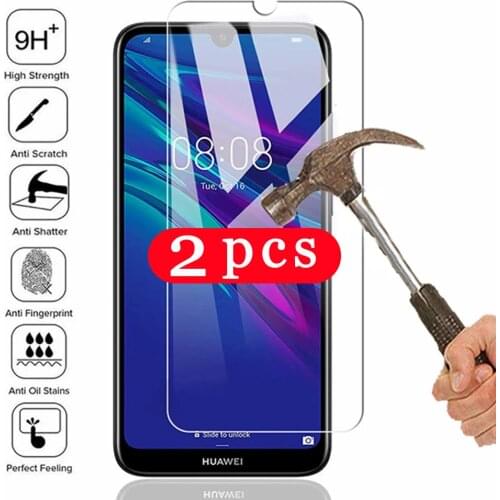 2/1Pcs for huawei y9s y9A y8s y8p y9 y7 prime 2019 y6 pro y6p y6s y5 2018 phone screen protector tempered glass protective film