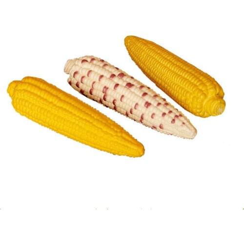 1Pcs Simulation Corn Model PU Fake Vegetable Decoration Toy Photography Shooting Props