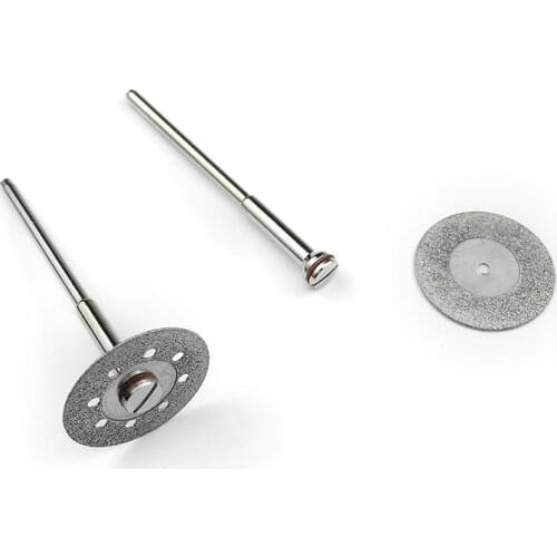 10 PCS 2.35mm Dental Lab Polishing Shank Mandrel Burs Emery Polishing Kit