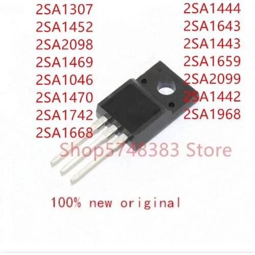 10PCS 2SA1307 2SA1452 2SA2098 2SA1469 2SA1046 2SA1470 2SA1742 2SA1668 2SA1444 2SA1643 2SA1443 2SA1659 2SA2099 2SA1442 2SA1968