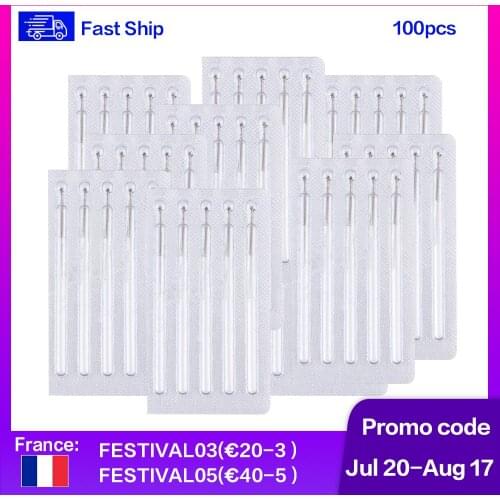 100PCS Tattoo Removal Thick Dedicated Needle Microneedle Laser Plasma Pen Skin Dark Spot Remover Mole Face Wart Tag Wholesale