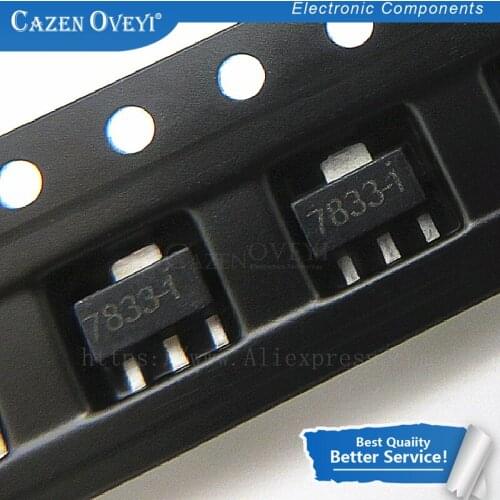 5pcs/lot HT7833 HT7833-1 HT7833A-1 SOT-89 three-terminal regulator chip new original In Stock