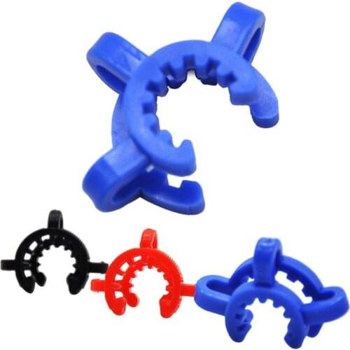5Pcs Plastic Keck Clip Lock 10mm 14mm 19mm Lab Clamp Hookah Shisha Pipe Cigarette Accessories For Glass Nectar Collector Smoking