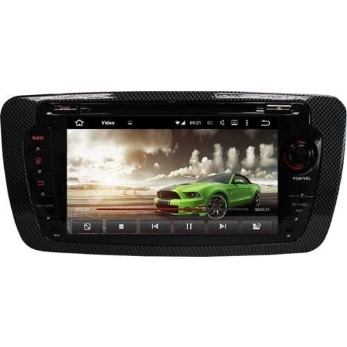7" 6 Core Android 10.0 PX6 Car DVD Player For Seat IBIZA 2009-2013 Audio 4+64G Car Stereo Car Radio 2 Din Multimedia Player DSP