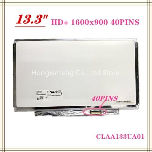 FREE SHIPPING 13.3'' for SONY VPC-SA SB SC SD VPC-SA25 VPC-SA27 CLAA133UA01 1600*900 LCD LED Display Screen HD+ 40 PINS