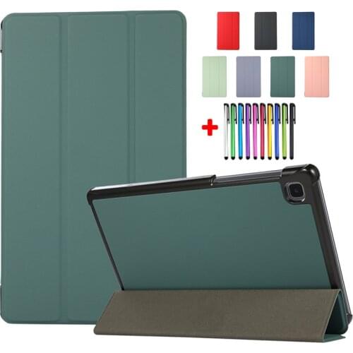 Coque For Samsung Galaxy Tab A7 Lite Case 8.7 inch 2021 SM-T220 T225 Tablet Tri Folding Shell For Samsung Tab A7 Lite 2021 Cover