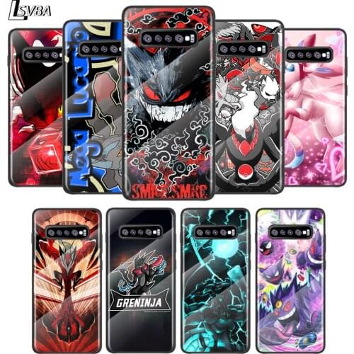 Pet Baby Pokémon For Samsung Galaxy S21 Ultra Plus 5G M51 M31 M21 Tempered Glass Cover Shell Luxury Phone Case