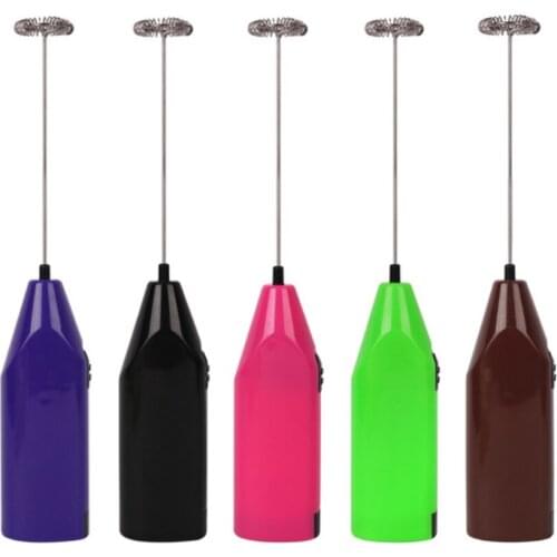 Electric Milk Frother Handheld Coffee Frother Foamer Whisk Mixer Stirrer Egg Beater Mini Milk Coffee Egg Stirring Tool