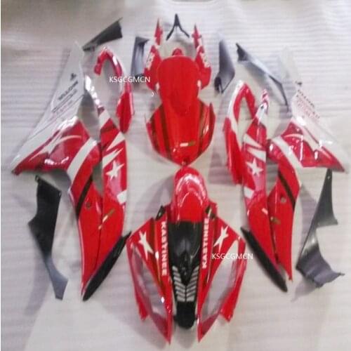 Hot sales For Yamaha Injection Red white fairing kit YZFR6 08 09 10 11 12 14 YZF R6 2008 2014 YZF600 parts Injection Mold
