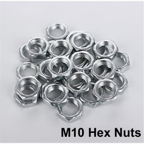 M10 Full hexagonal nuts Threaded rods Zinc alloy Lamps and lanterns Nut Inch screw Fine tube screw Connecting pipe Tooth bar