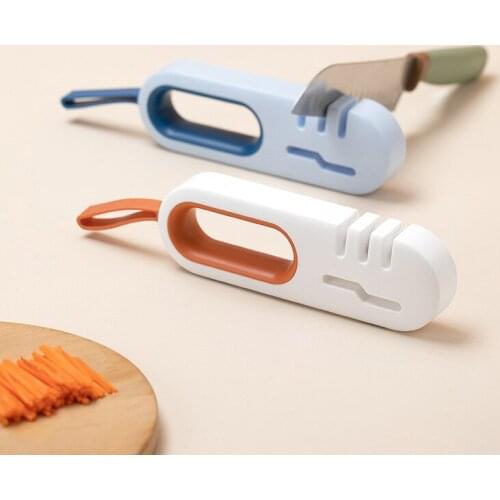 Multi-Function Sharpener Four-In-One Knife And Scissors Available Non-Slip Easy And Safe To Sharpens Kitchen Chef Sharpener