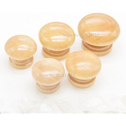 10pcs NAIERDI Handles 2.5X2CM Natural Wooden Cabinet Drawer Wardrobe Knobs Door Pull Kitchen Handle Furniture Hardware