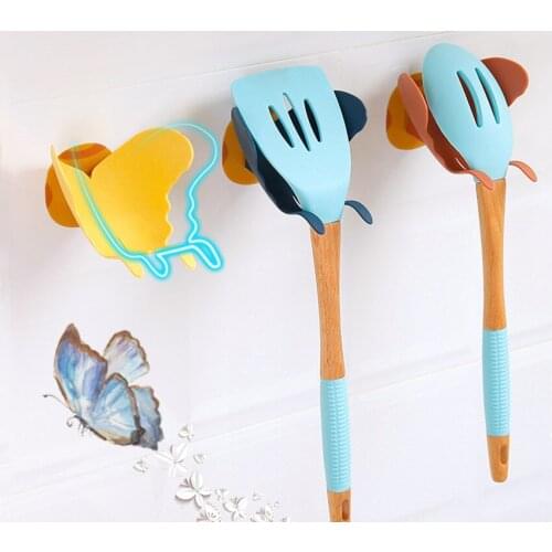 Butterfly Shape Self Adhesive Wall Hanger Hat Racks Key Hanger Organizer Home Decor Toilet Kitchen Tools Bathroom Accessories