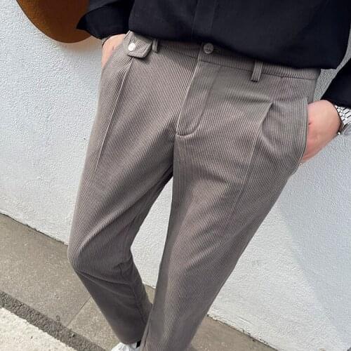 Мужские вельветовые брюки SHANBAO China At AliExpress