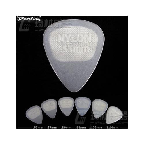 Dunlop Nylon Glow Standard Guitar Pick Plectrum Mediator, 1/piece