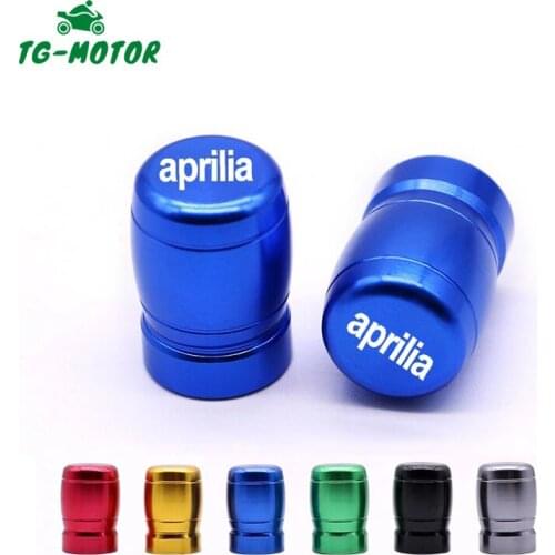 TG-Motor For Aprilia GPR125 GPR150 CR150 RSV4 RSV1000/R Caponord 1200 Dorsoduro750 CNC Tire Valve Wheel Tyre Air Port Cover Cap