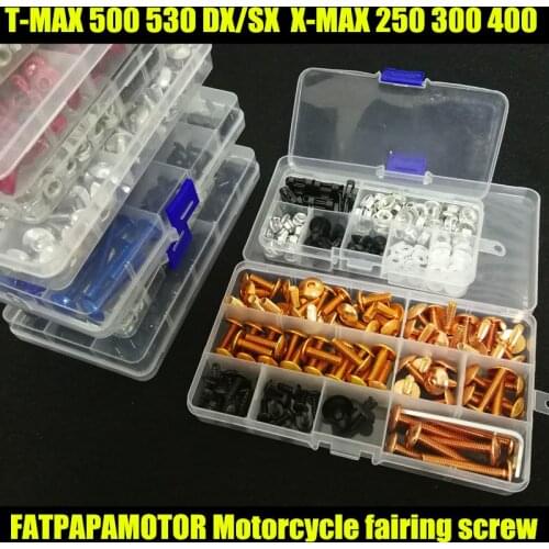 Universal Motorcycle Fairing Bolts Screw Moto Spring Bolts For YAMAHA T-MAX 500 530 DX SX X-MAX 125 250 300 400 TMAX530 TMAX500