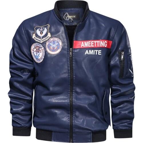 Yutwpez Men's Jackets Pilots