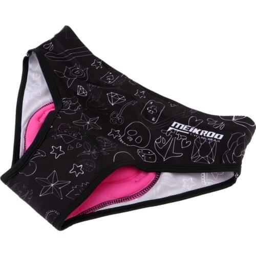 Womens Cycling Underwear Bike Shorts Briefs Triangle Shorts 3D Paded Shorts