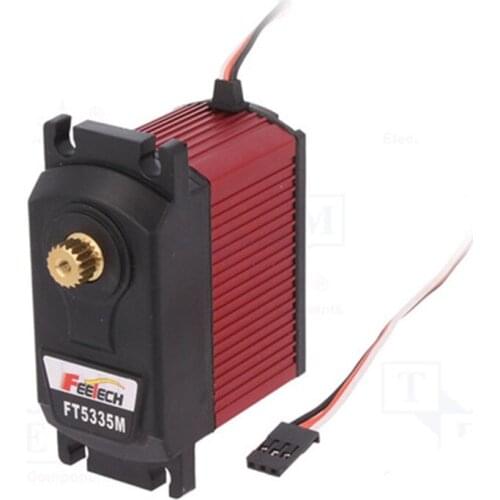 1:5 Scale RC Model Car Feetech FT5335M High Torque 40kg Metal Gear Digital Large RC Servo Smart lamp Switch Robot Arm Servo