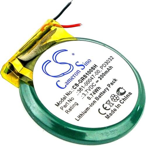 2021 Battery For Garmin Approach S1,Forerunner 110,Forerunner 210,Forerunner 210W,Forerunner S1 Li-ion