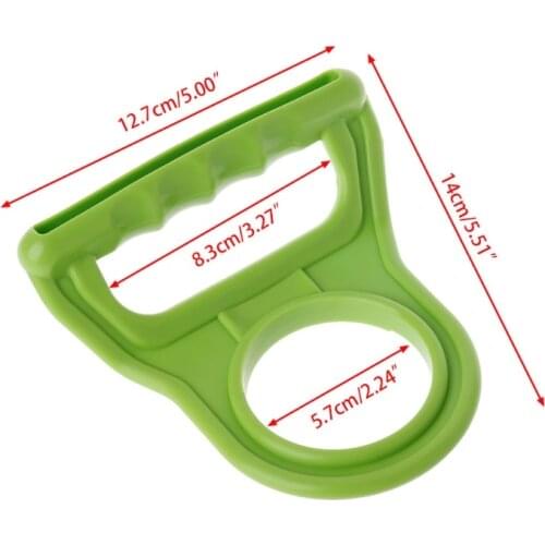 5 Gallons Bottled Water Pail Bucket Carry Handle Easy To Carry Tool Random Color