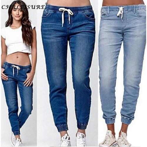 Женские джинсы бойфренды CHRLEISURE China At AliExpress