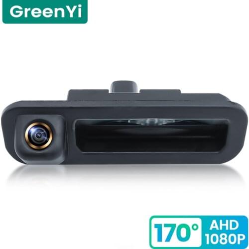 GreenYi 170° HD 1080P Car Rear View Camera for Ford Focus 2012 2013 For Focus 3 Night Vision Reverse Reversing 4 pin Vehicle