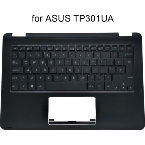 New notebook keyboard uk for Asus TP301 TP301UA TP301U Q303UA GB British pc computer keyboards C cover palmrest 90NB0AL1 R30690