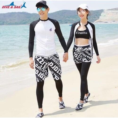 Set of 4pcs Womens Rashguards UPF 50+ Long Sleeve Zip Rash Guard Swimwear with Leggings Bra Trunks Black Compression Sun Suits