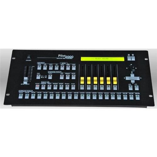Free Shipping Pilot 2000 DMX512 Controller Stage Light Controller DMX disco club Professional Audio Dj Equipment console