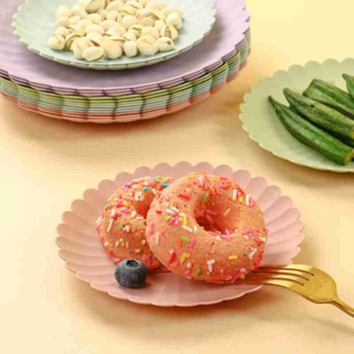 Creative Shape Candy Snakes Food Plate for Home Soft Silicon Dry Fruits Salad Plate kitchen Plastic Plate