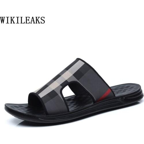 Slippers Men Summer Men Slippers Luxury Shoes for Men Slides Slippers Shoes for Man Luxury Designer Shoes Zapatos De Los Hombres