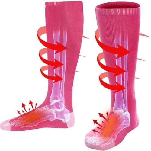 Heated Socks Novelty Rechargeable Electric Battery Operated Heating Socks,Winter Warm Clothing Apparel Electric Heated Socks