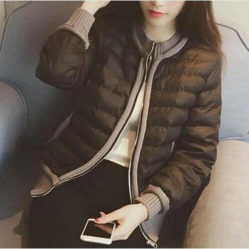 Fall/Winter New Style Plus Size Filling Cotton Jacket Ladies Short Coat Loose Stitched Coat